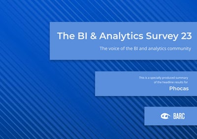 Phocas-in-The-BI-&-Analytics-Survey-23_FINAL-cover