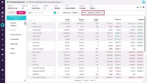 Filter your financial data