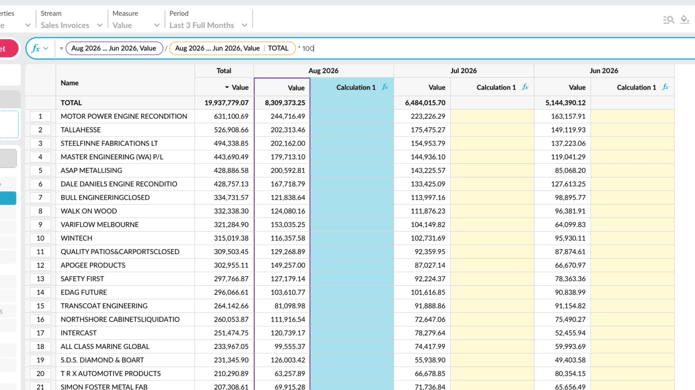 Add and manage columns