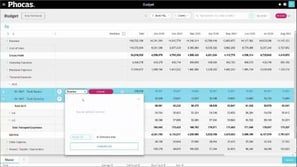 Delegate a budget line to another user