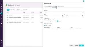 Create a budget workbook