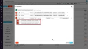 Generate a budget based on previous sales (custom mode)