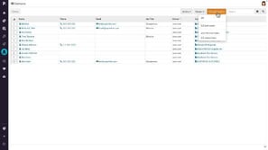Manage contacts and leads in CRM