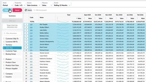 Filter data (Flex Modes)