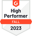 G2 High performer 2023