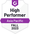 G2 High performer Asia pacific 2023