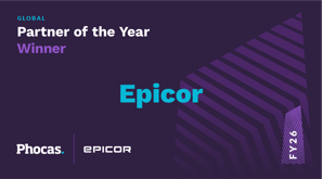 Epicor named FY26 Global Partner of the Year