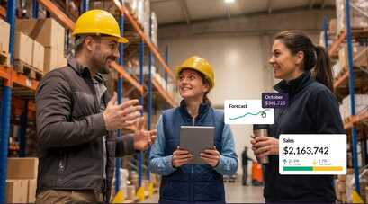 Role based access for reps, managers and finance partners in CRM for distributors