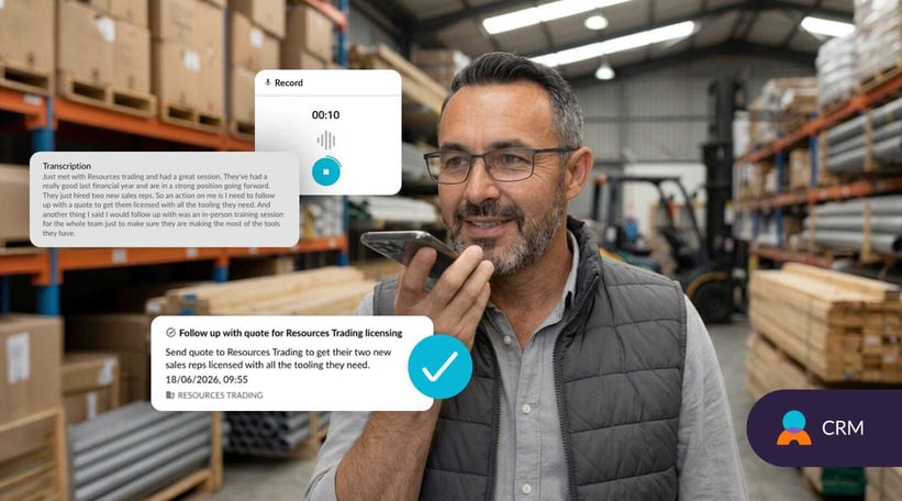 Two new features to ensure your reps actually use their CRM