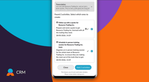 A simpler, faster CRM designed for reps on the move