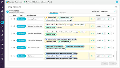 Simpler creation, greater flexibility, and more control with Financial Statements