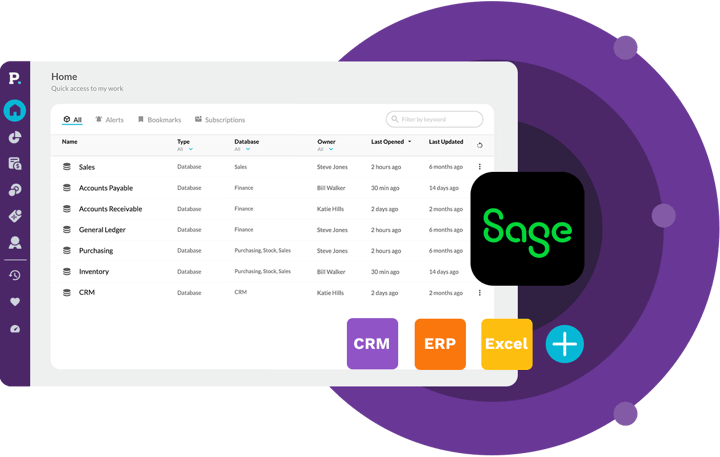 All your Sage data in one place