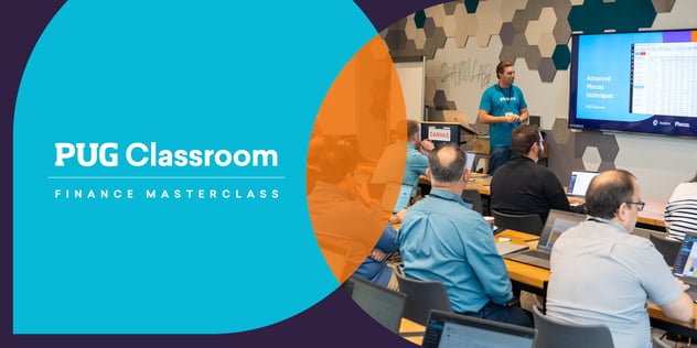 You're invited to our PUG Classroom Finance Masterclass