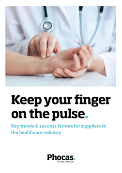 Data analytics for suppliers to the medical industry