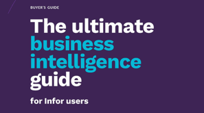 The ultimate business intelligence guide for Infor users