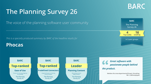 Phocas in the BARC Planning Survey 26