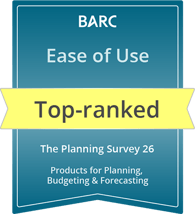 BARC - Top ranked - Ease of use - Products for planning