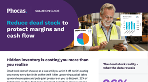Reduce dead stock to protect margins and cash flow