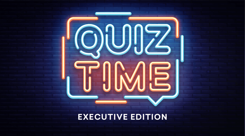 Quiz: data analytics for executives