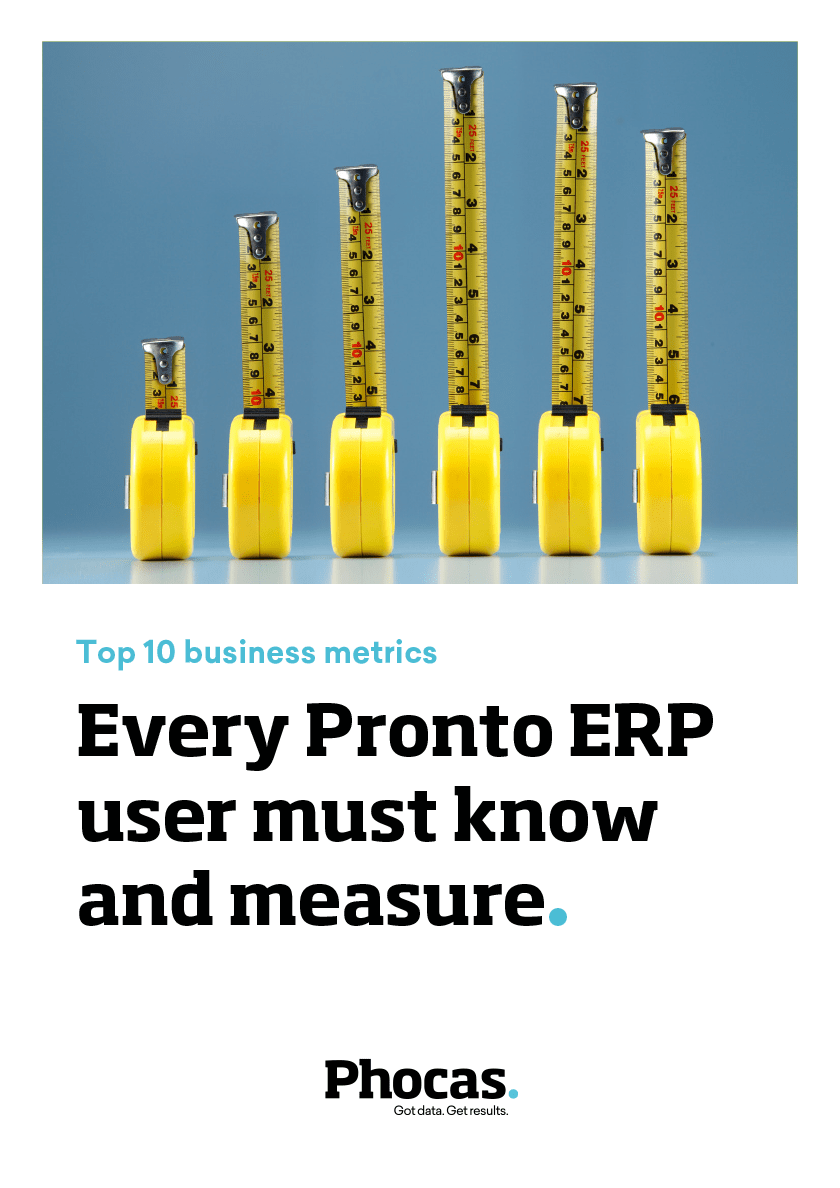 10 KPIs every Pronto ERP user must know and measure