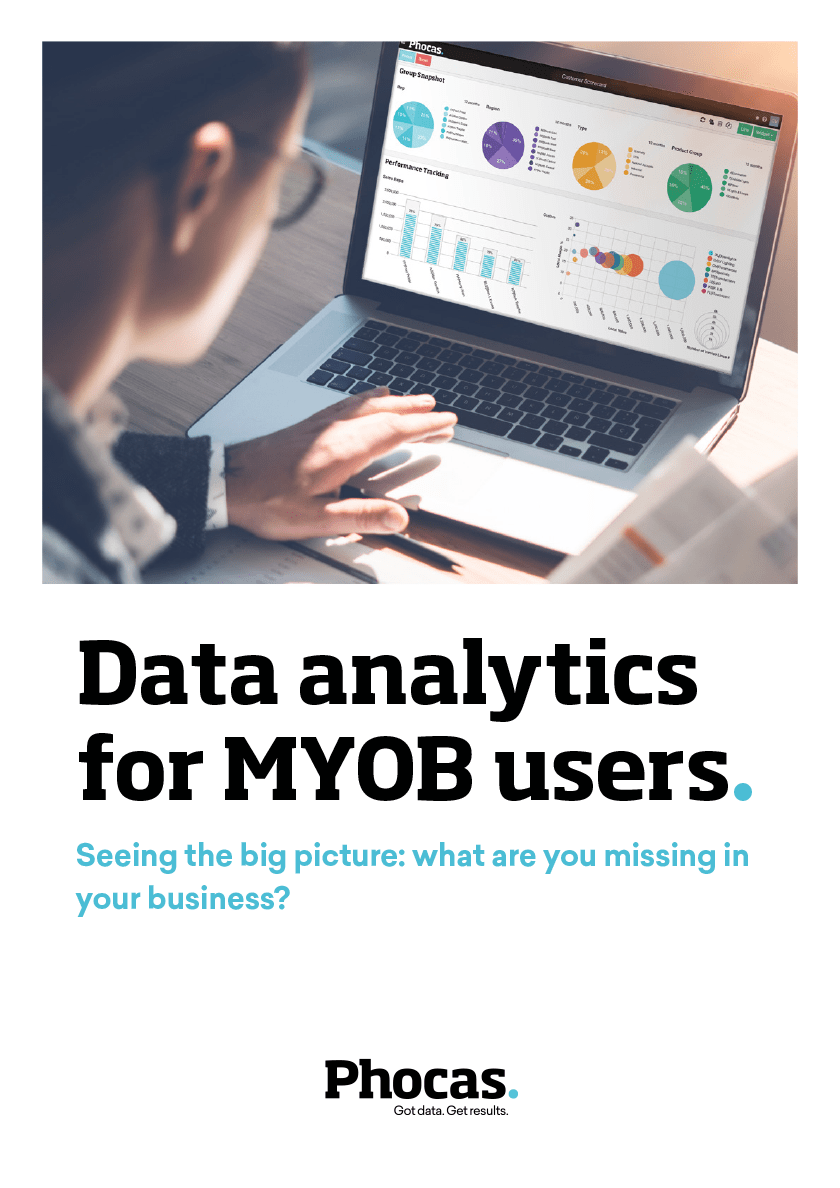 Data analytics for MYOB users