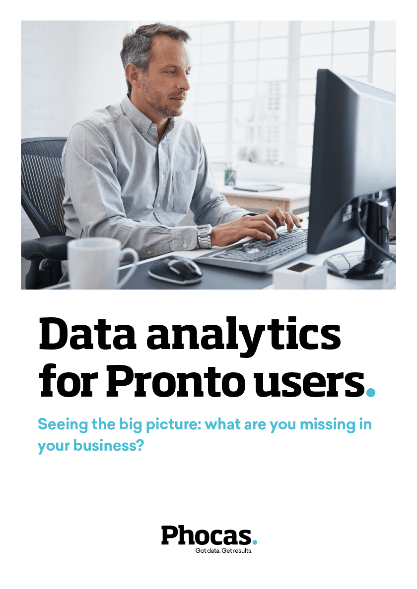 Data analytics for Pronto users